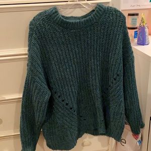 American Eagle Teal Sweater